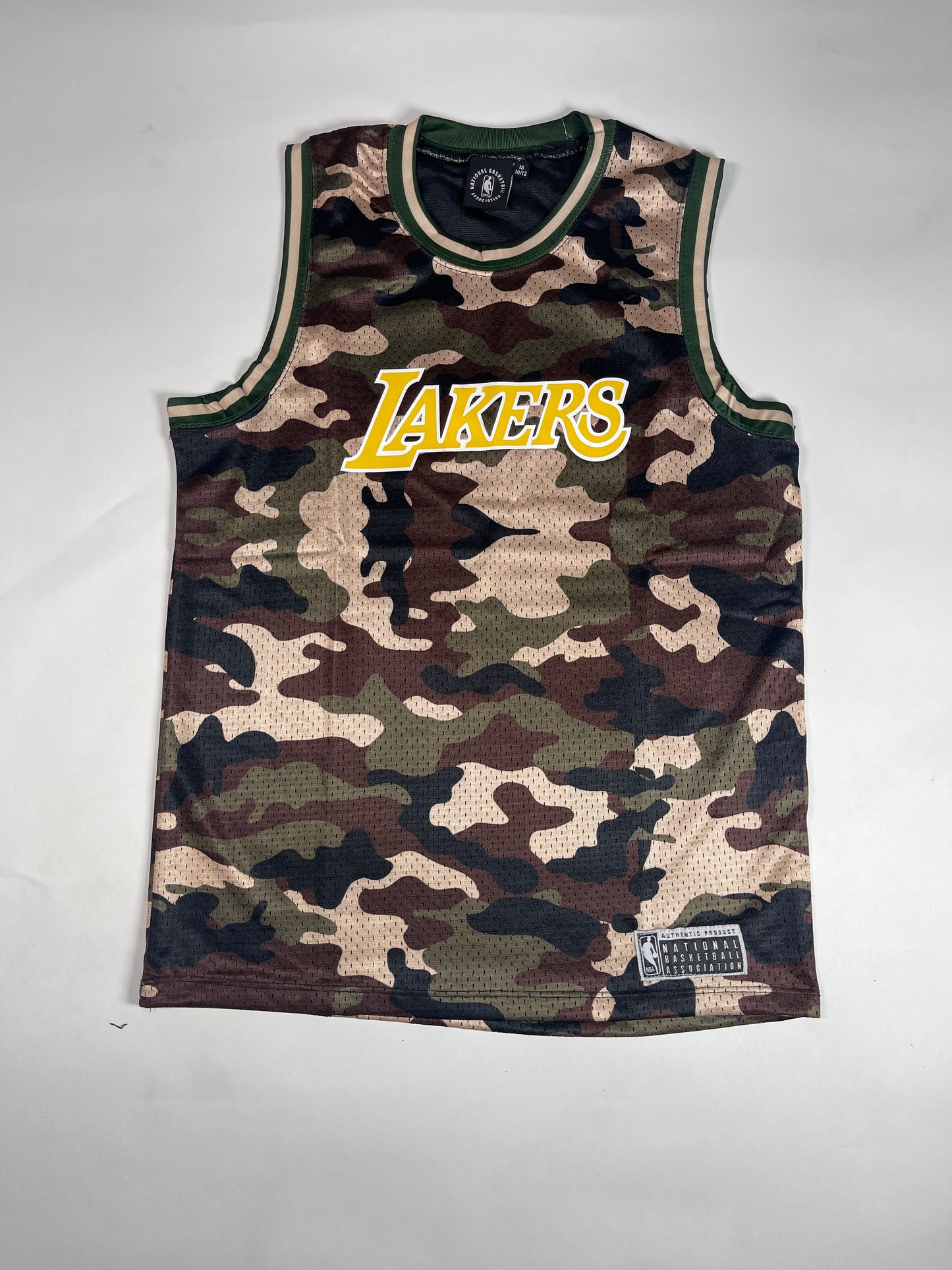 NBBA Branded Boy's Polyester Sando Camouflage Print BSO-01