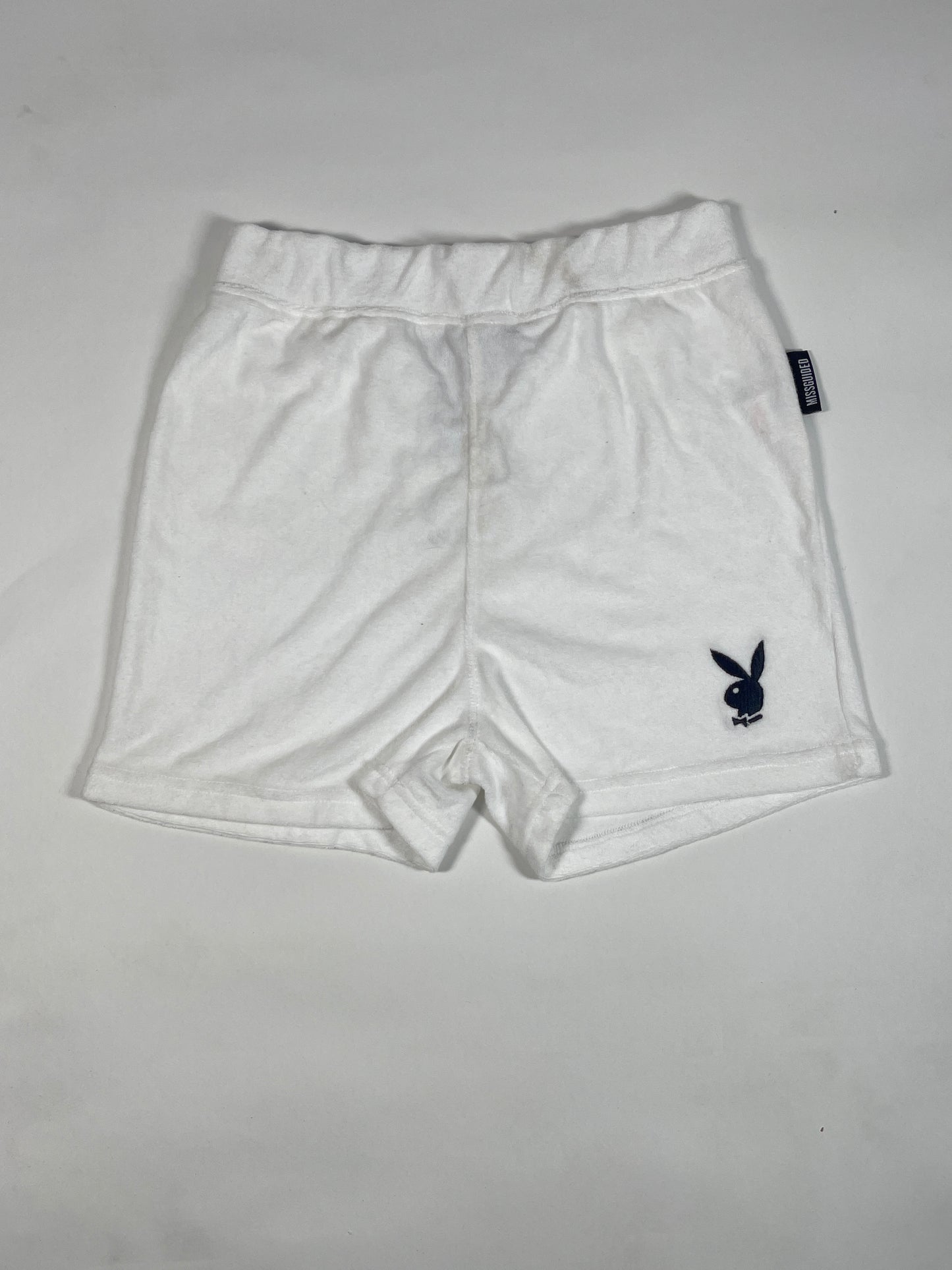 Misguidd Branded Women's Short White Color MWS-13