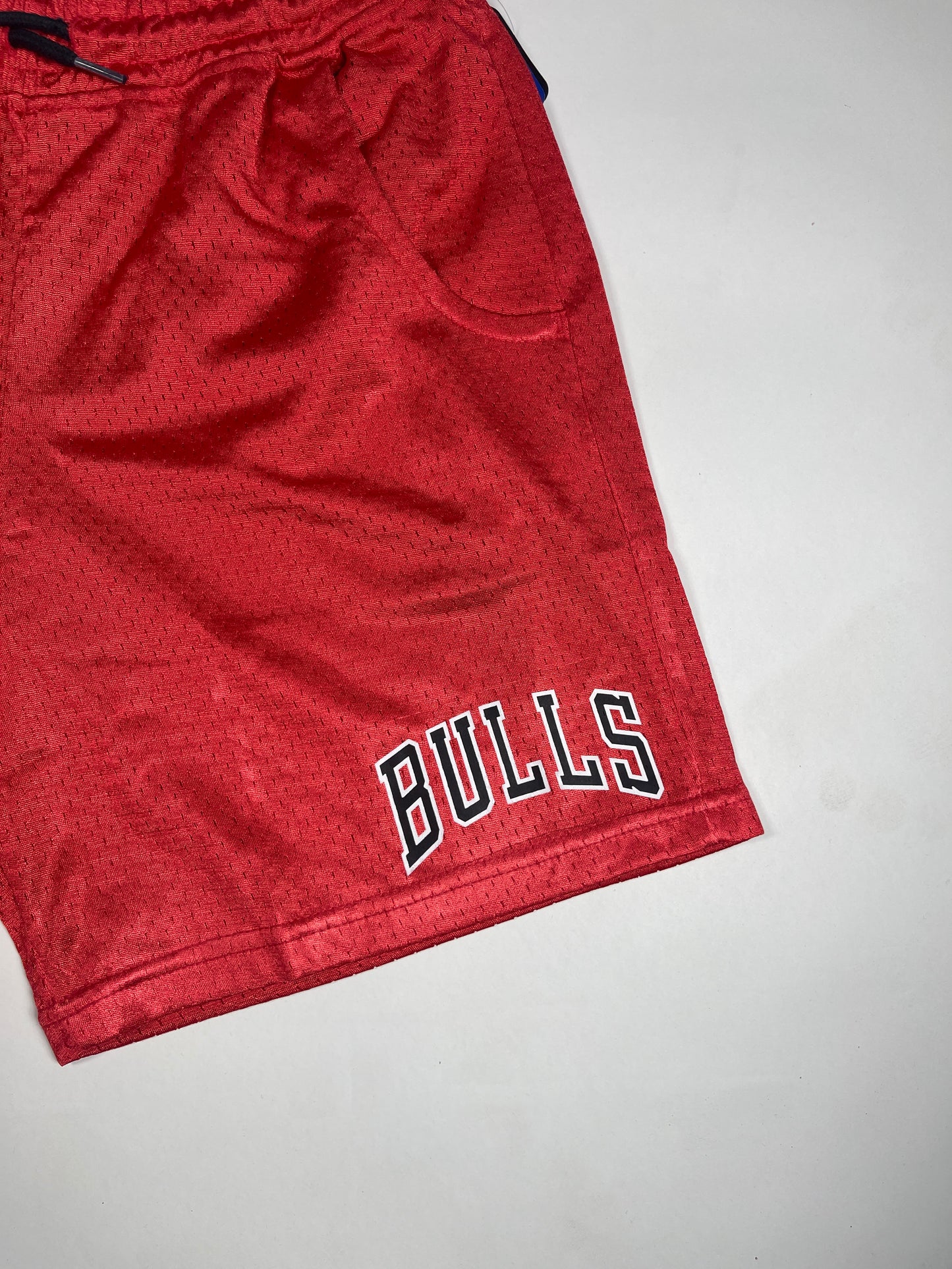 NBBA Branded Boy's Polyester Shorts Red Color BST-01