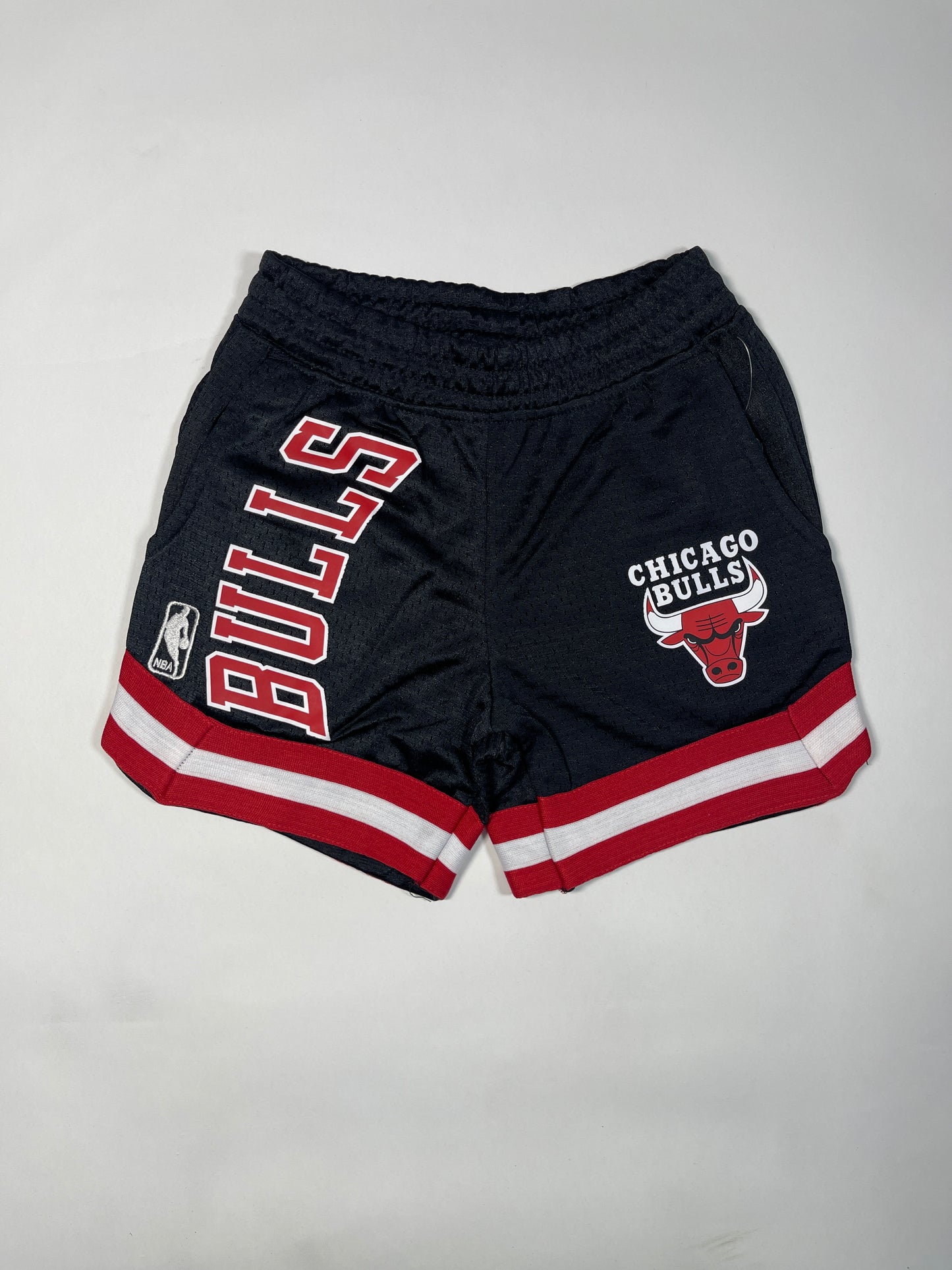 NBBA Branded Boy's & Men's Polyester Shorts Black Color BST-04