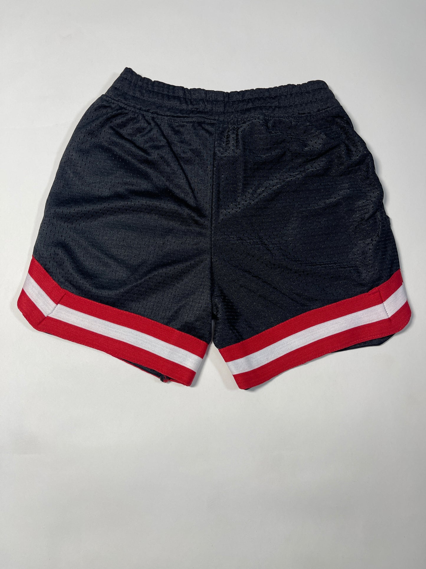 NBBA Branded Boy's & Men's Polyester Shorts Black Color BST-04