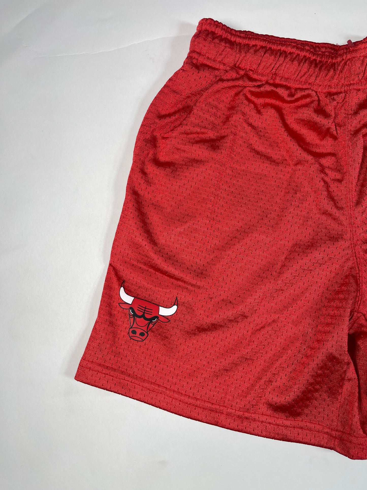 NBA Branded Boy's Polyester Shorts Red Color BST-02