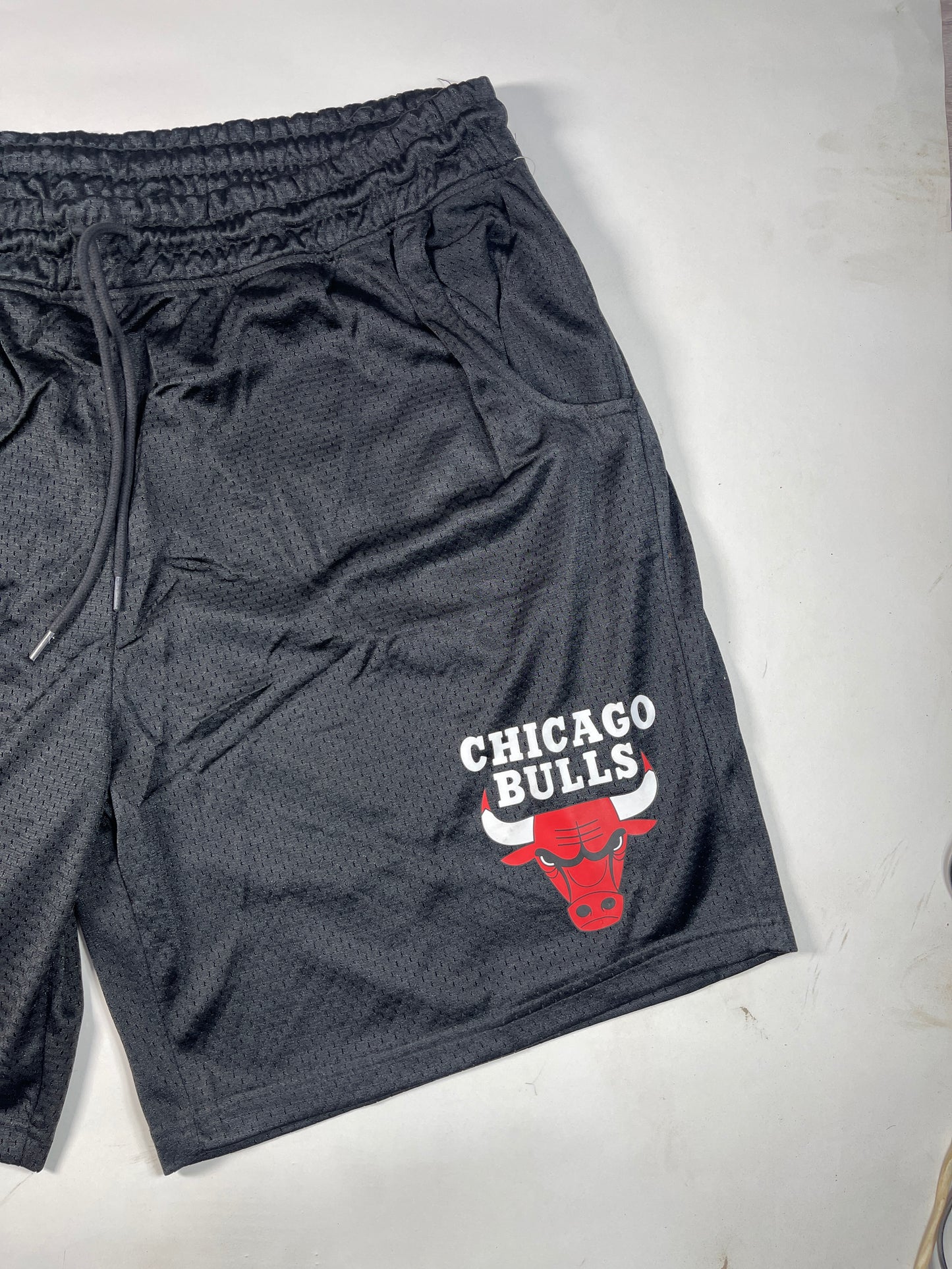 NBBA Branded Men's Polyester Short Black Color MST-03