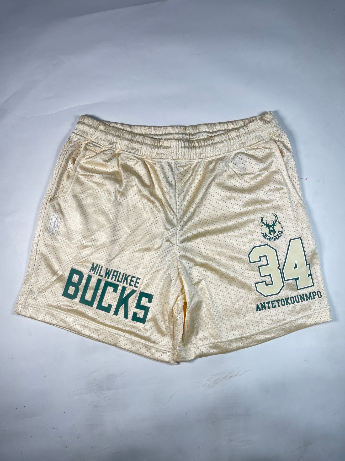 NBBA Branded Men's Polyester Short Golden Color MST-02