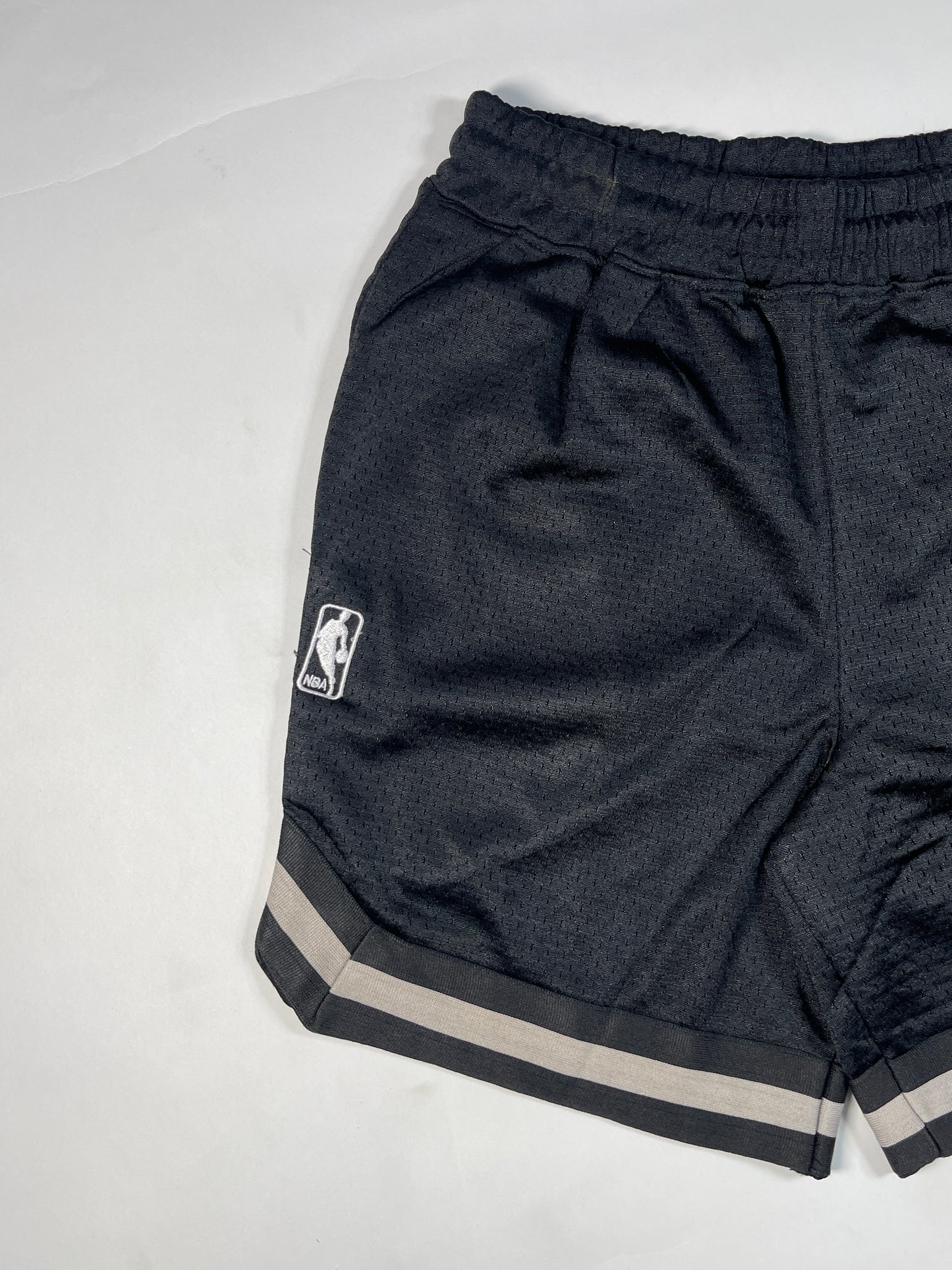 NBBA Boy's & Men's Polyester Shorts Black Color BST-09