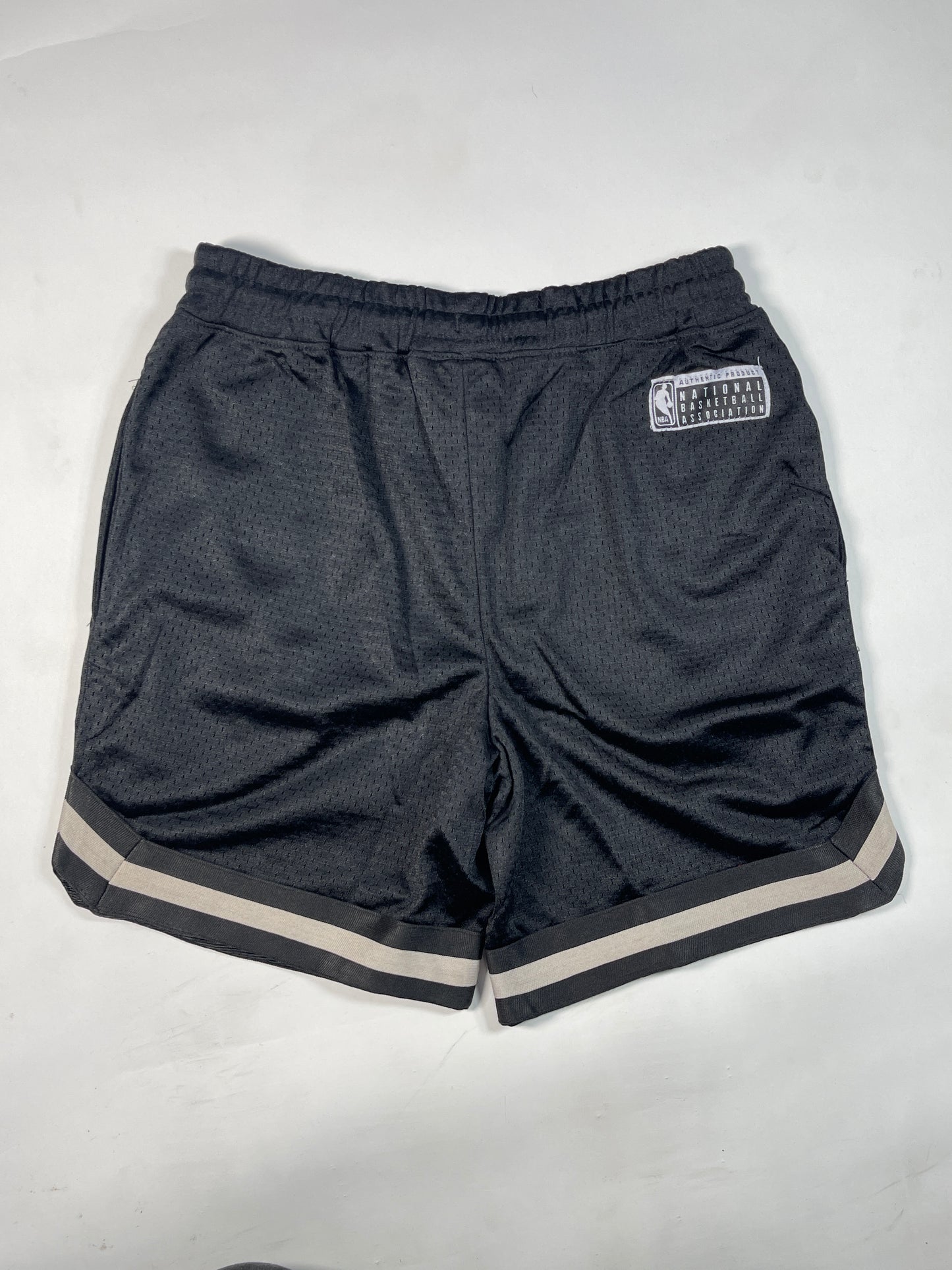 NBBA Boy's & Men's Polyester Shorts Black Color BST-09