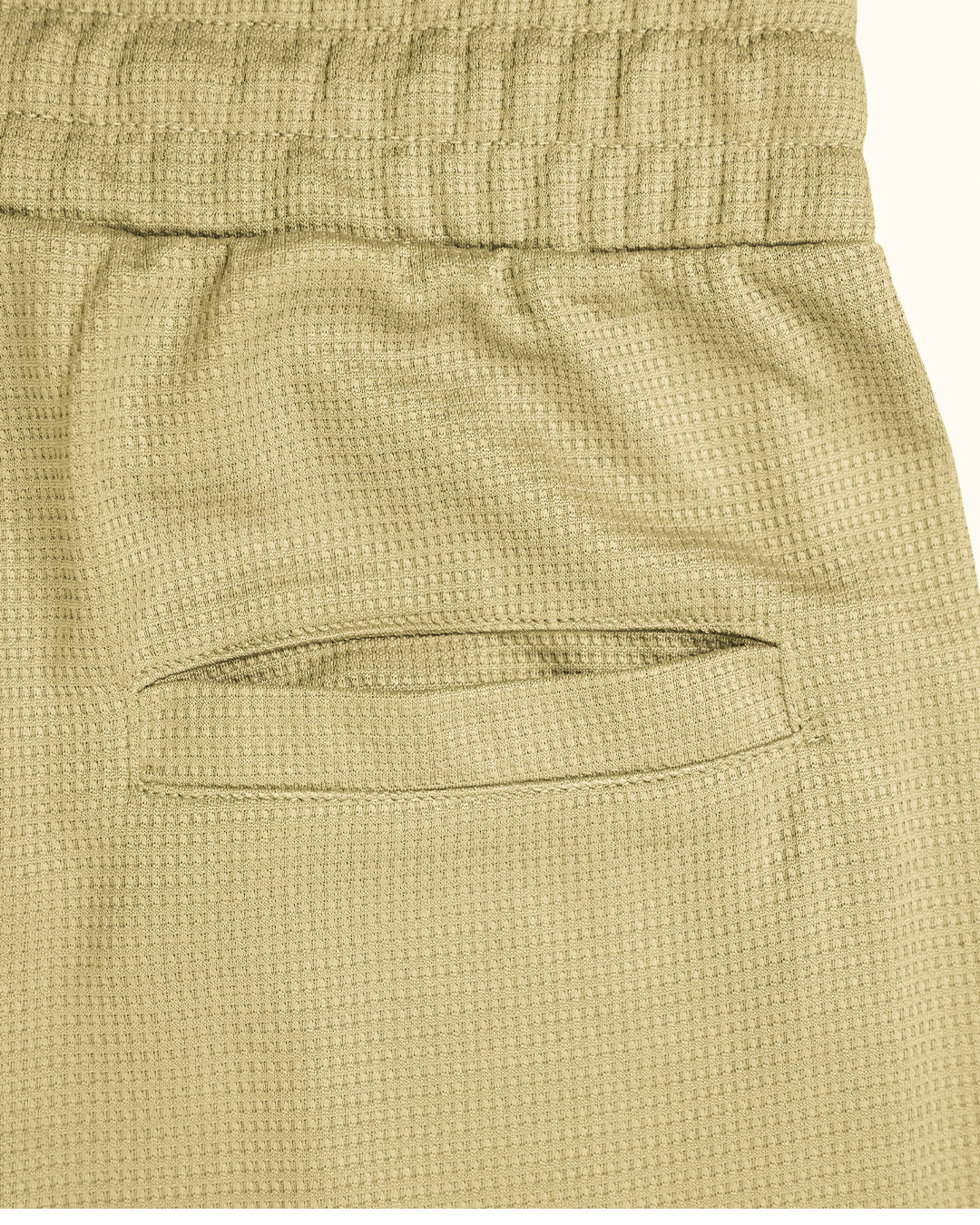 Zelig Branded Men's Light Khaki Color Textured Trouser MTR-03