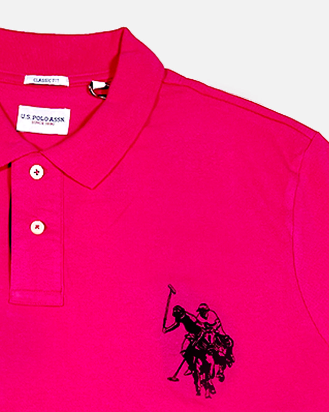 US Pollo Branded Men's Polo T-shirt Pink Color MPT-14