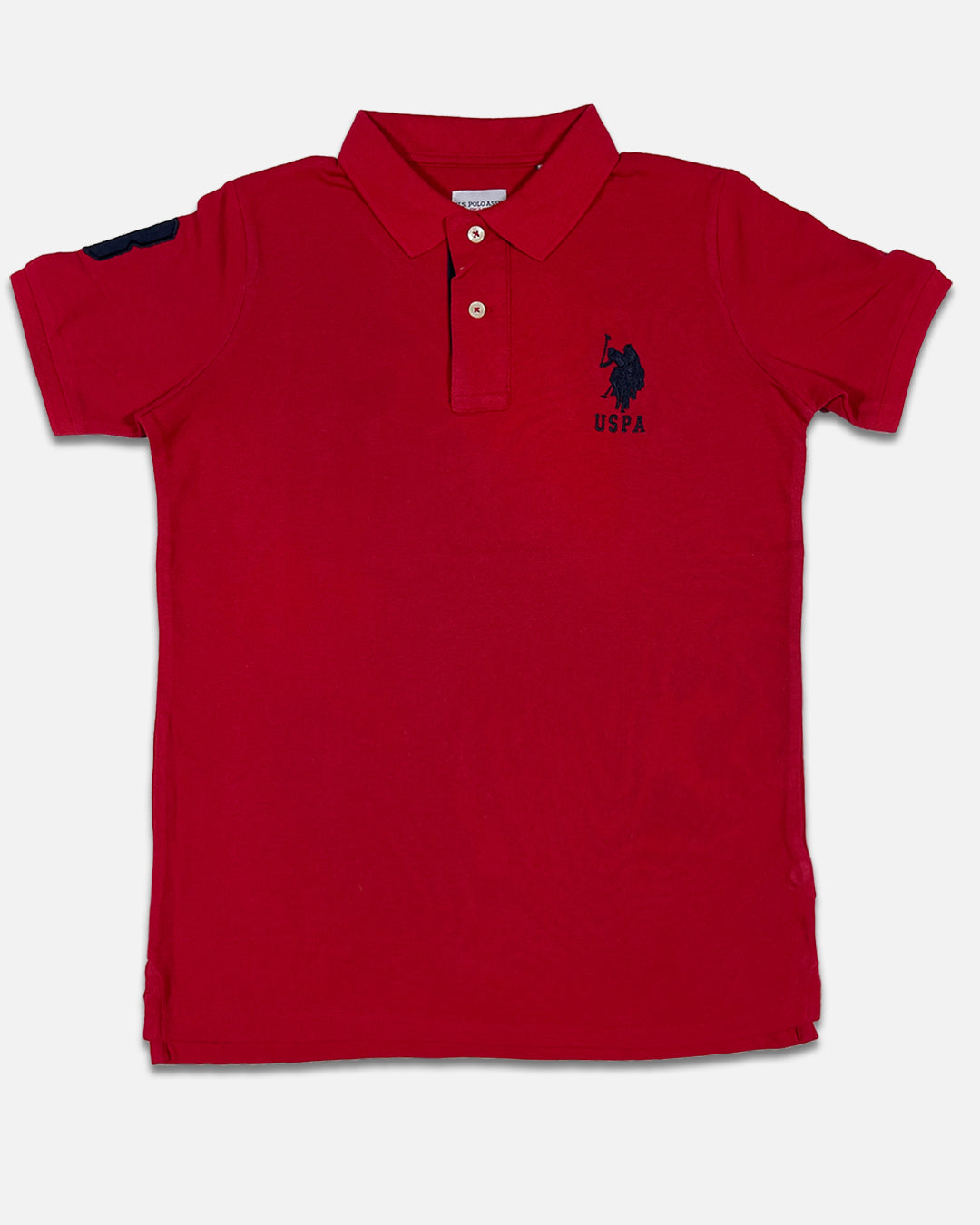 US Pollo Branded Men's Polo T-shirt Red Color MPT-12