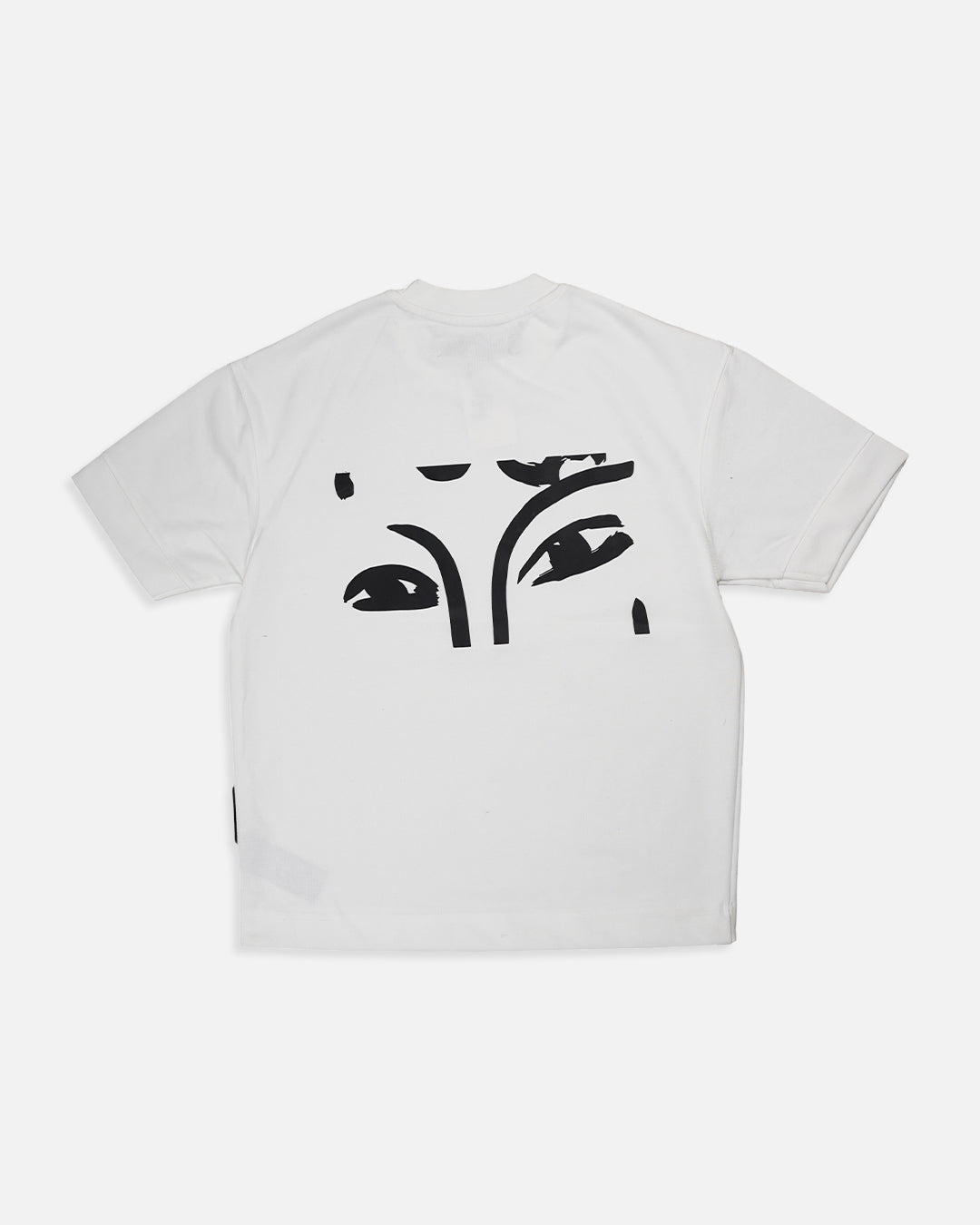 Branded Men's White Eyes Graphic Tee MT-24