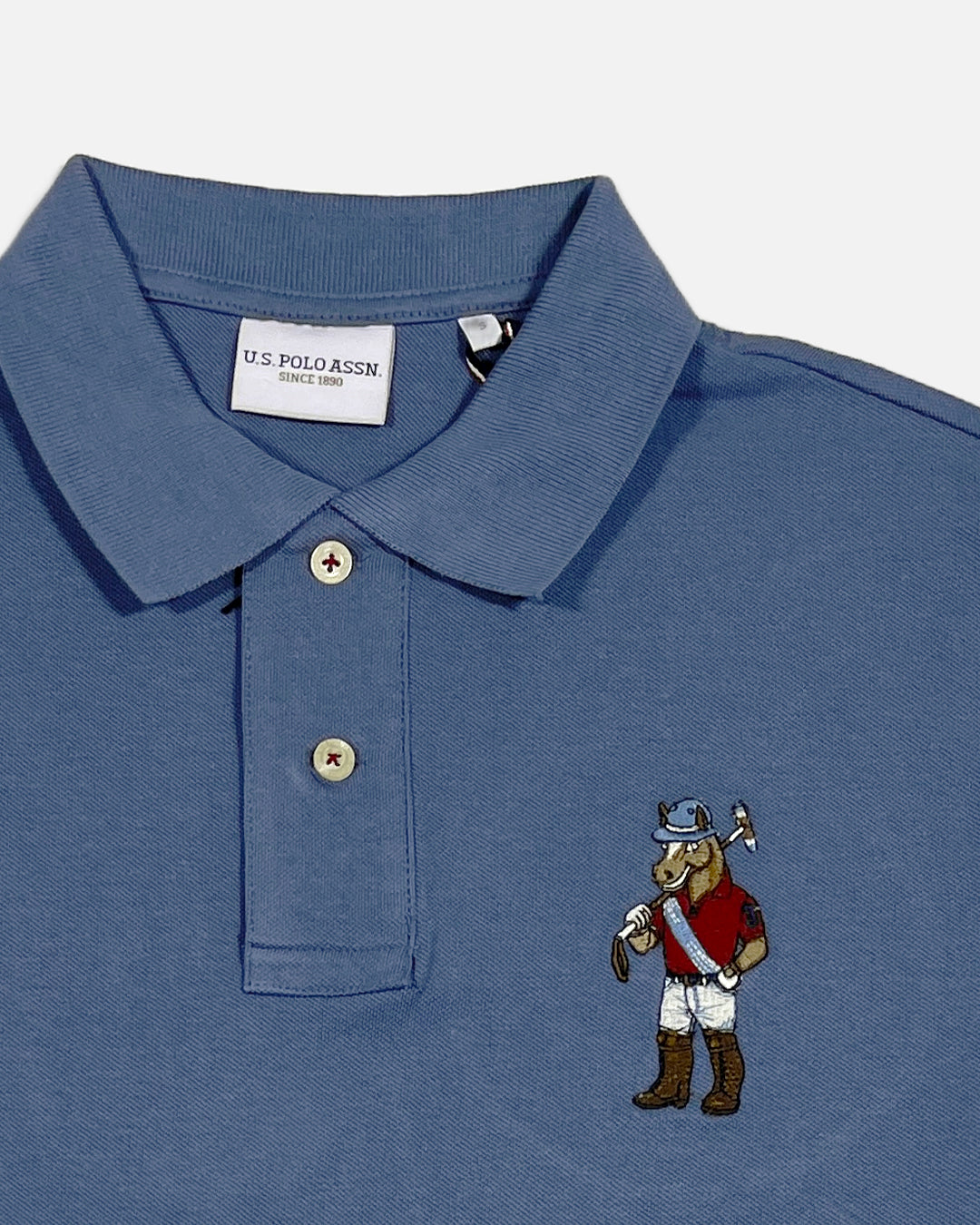 US Pollo Branded Men's Polo T-shirt Blue Color MPT-18