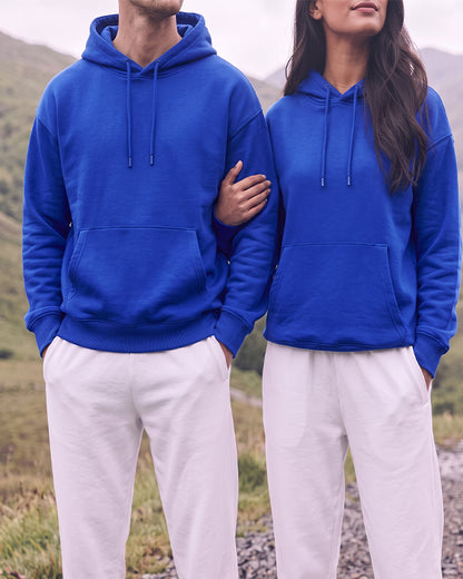 Branded Unisex Pullover Hoodie - Royal Blue Sp-67
