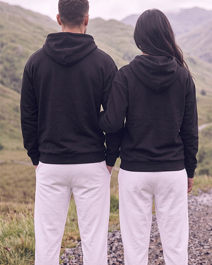 Branded Unisex Full-Zip Fleece Hoodie - Brown SP-80
