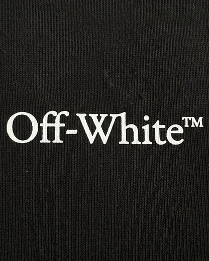 Branded Kids Off-White Spray Paint Arrow Logo Pullover Hoodie – Black Sp-65