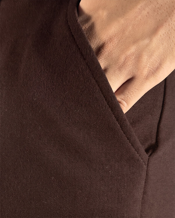 Bersk Branded Uni-Sex Trouser Chocolate Brown Colour UT-50