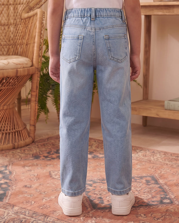 Branded Girl's Embroided Jeans GJ-01
