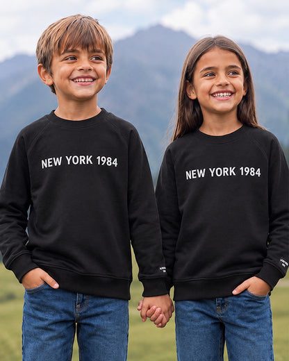 ZARRAA Branded Premium Kids Fleece Sweatshirt (Charcoal) KSWT-01