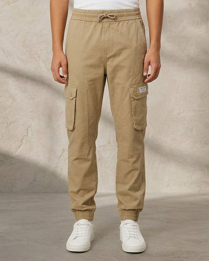 Zelig Branded Men's Joger Cargo Sand Beige Color CFP-41