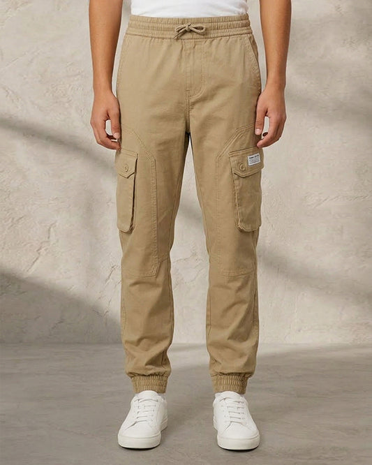 Zelig Branded Men's Joger Cargo Sand Beige Color CFP-41