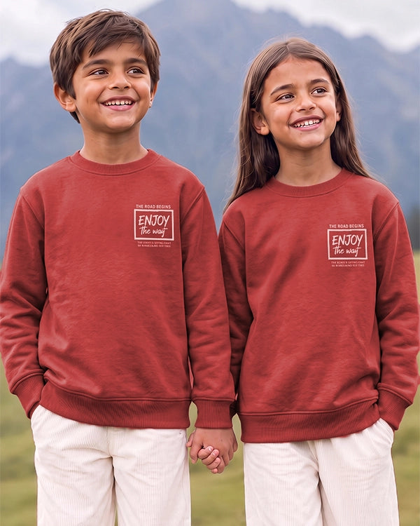 Branded Kids "Awesome Outer" Graphic Sweatshirt Sp-07
