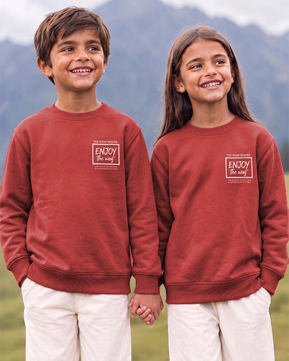 Branded Kids "Awesome Outer" Graphic Sweatshirt Sp-07