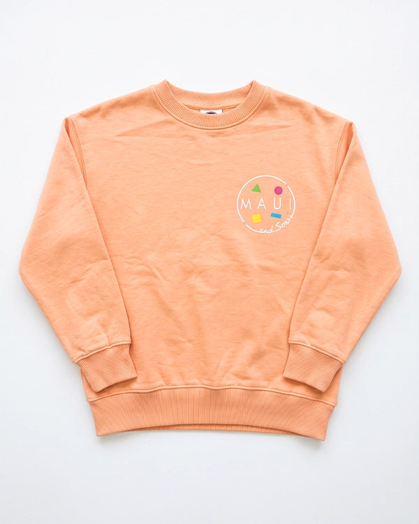 Branded Kids "Maui and Sons" Graphic Sweatshirt Sp-08