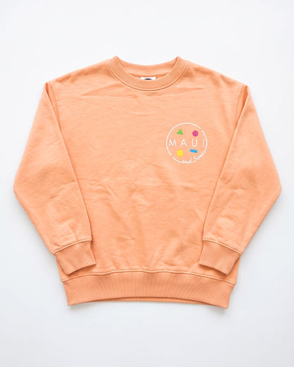 Branded Kids "Maui and Sons" Graphic Sweatshirt Sp-08