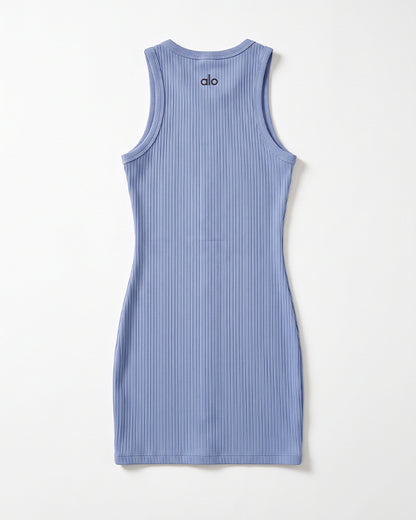 Alos Branded Women's Dress Dusty Blue Colour WD-03