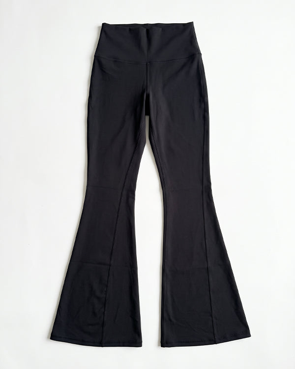 Alos Branded Women's Athletic Yoga Tights - Black WTS-02