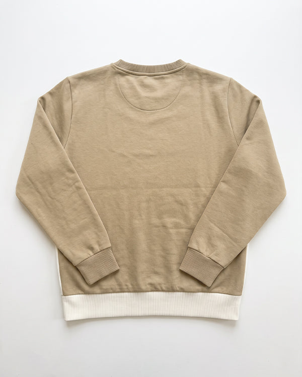 Primarky Branded Unisex "Future Projects" Color-Block Crewneck Sp-75
