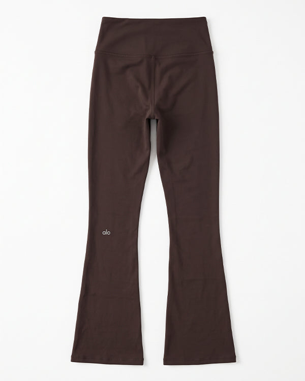 Alos Branded Women's Athletic Yoga Tights - Brown WTS-03