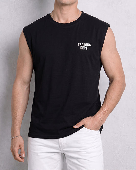 Men’s Premium Sando Black Color MSO-02