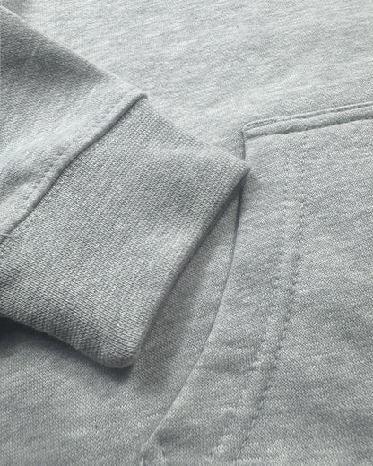 Branded Kids Jumpman Logo Grey Hoodie Sp-15