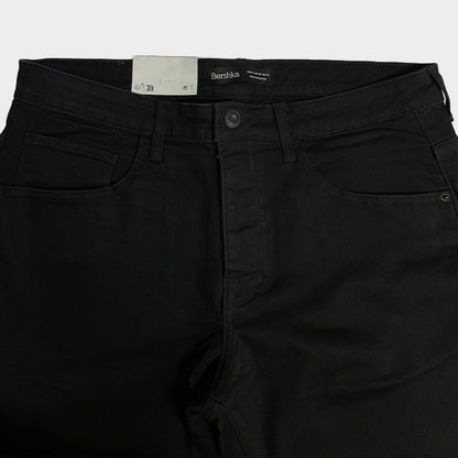BERSK Branded Men's Branded Jeans Black Color SP-03
