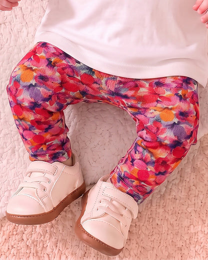 Branded Girl's Tigts Multi Color With Floral Printed GTD-13