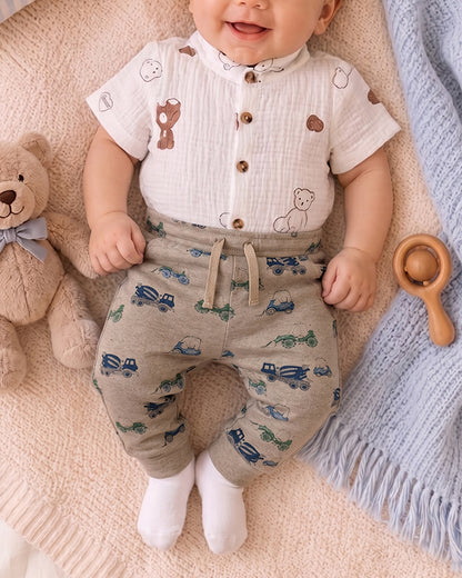 Branded Kids Trouser Light Brown Color KUT-04