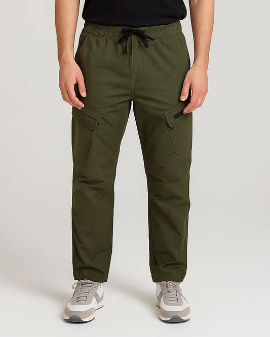 Zelig Branded Cargo Men's Bottle Green Color CFP-15