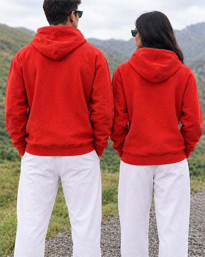 Branded Unisex Fox Racing Co. Red Pullover Hoodie - Orange Sp-70