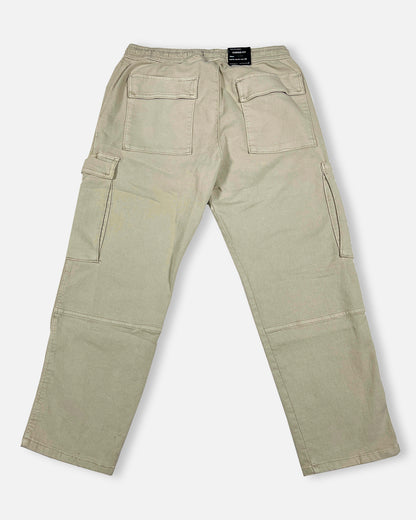 PullNBear Branded Men's Cargo Fit Pant Brown Color CFP-11