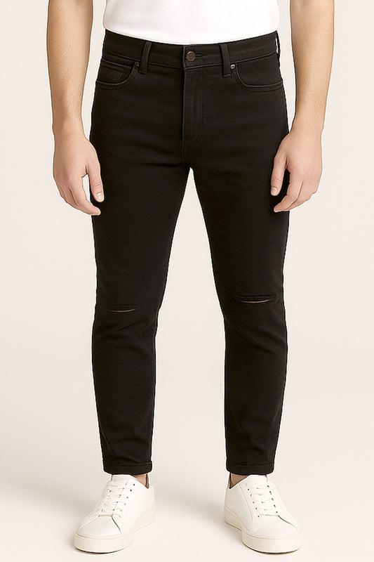 BERSK Branded Men's Branded Jeans Black Color SP-03