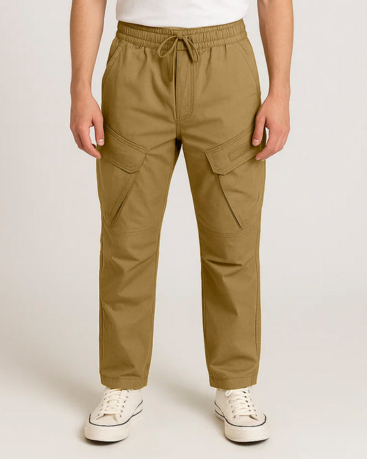 Zelig Branded Cargo Men's Cargo Camel Brown Color CFP-13