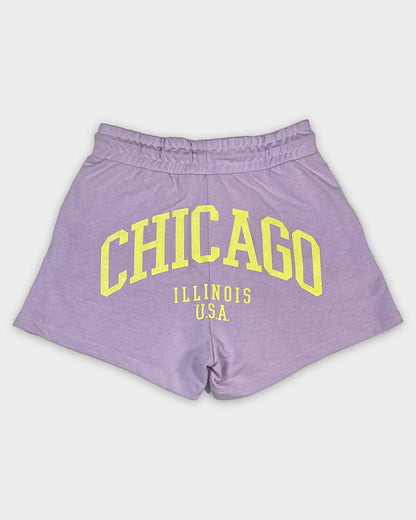 Misguidd Branded Women's Short Purple Color MWS-19