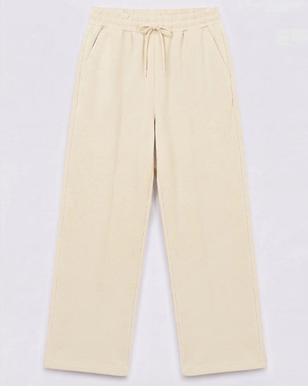 Bersk Branded Uni-Sex Trouser Cream Colour UT-51