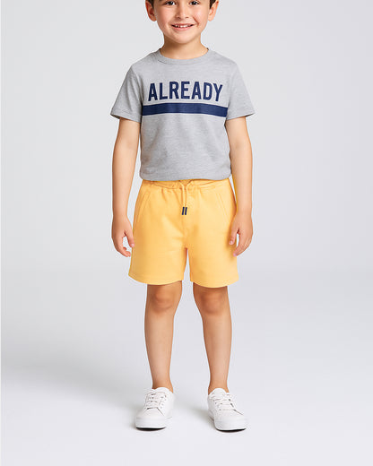 ZARRAA Boy's Premium Shorts Yello Color BST-11