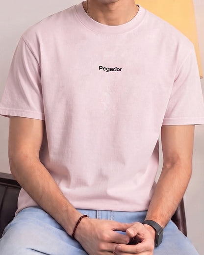 Pegadoor Branded Men's Pastel Pink Tee MT-27