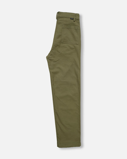 Leftees Branded Men's Slim Fit Chino Pant Green Color MCP-03