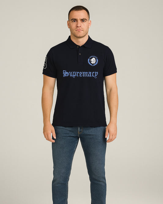 Girodano Branded Polo T-shirt Black Color Mpt-61