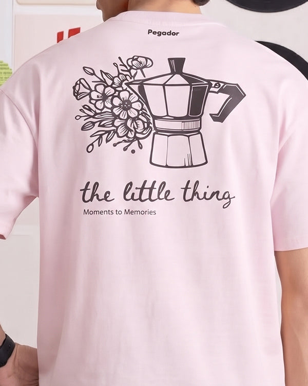 Pegadoor Branded Men's Pastel Pink Tee MT-27