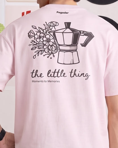 Pegadoor Branded Men's Pastel Pink Tee MT-27