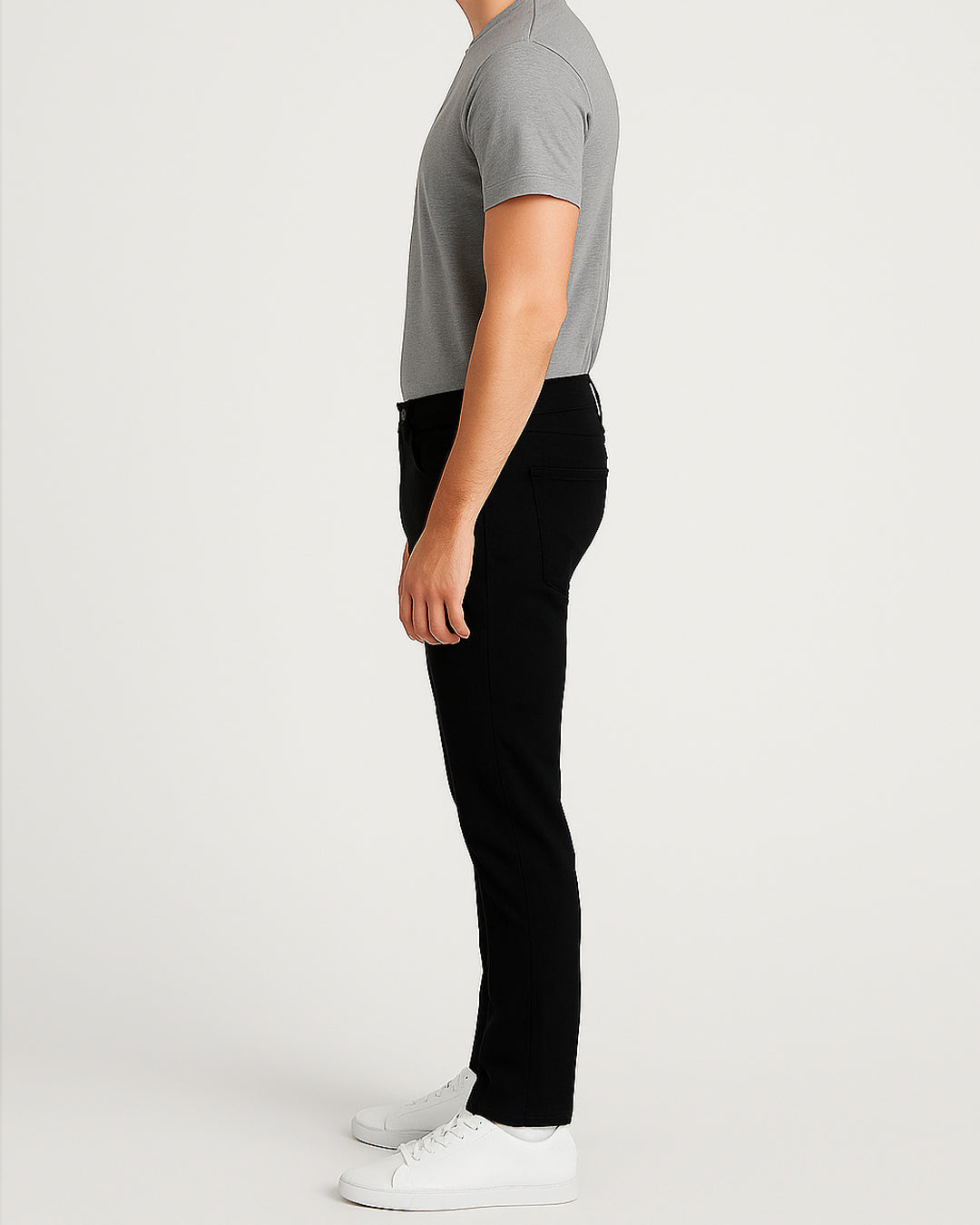 Guss Branded Men's Black Color Jeans MJ-02